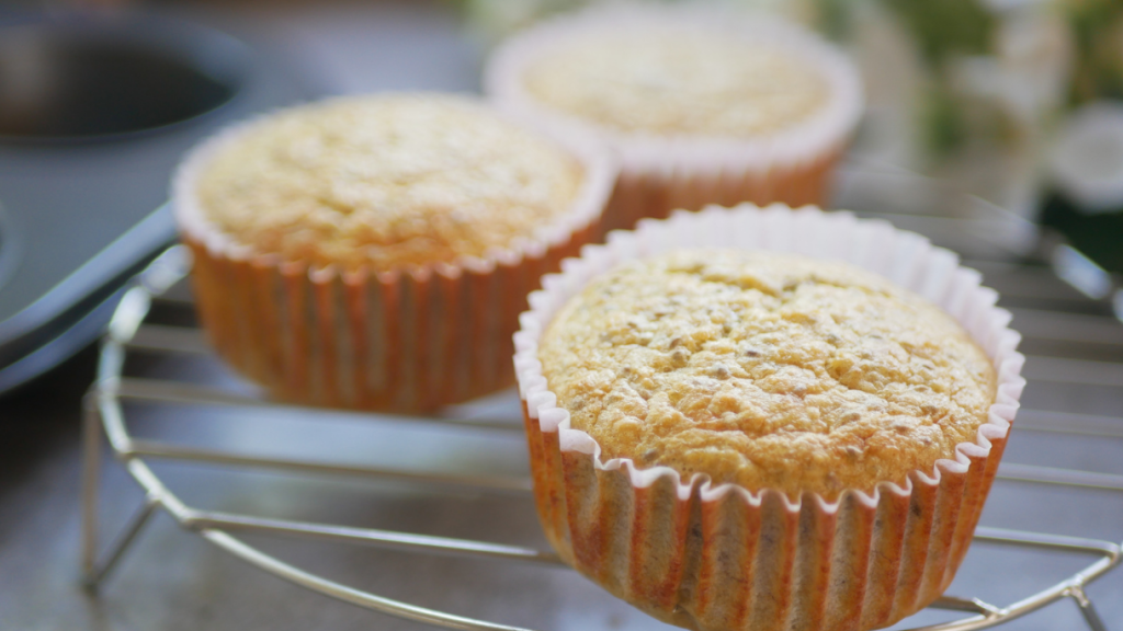 お芋のキャラメルマフィン