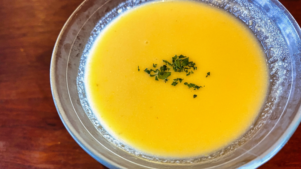 焼き芋かぼちゃポタージュ